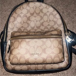 Mini coach backpack